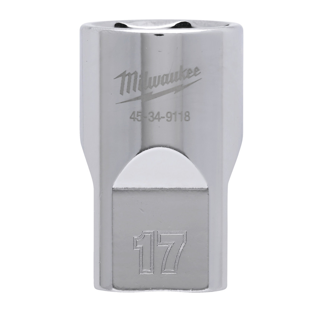 Nasadki chromowane ½″ - 1/2 Drive Socket Metric Standard - 17 mm