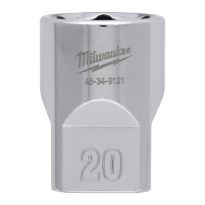 Nasadki chromowane ½″ - 1/2 Drive Socket Metric Standard - 20 mm