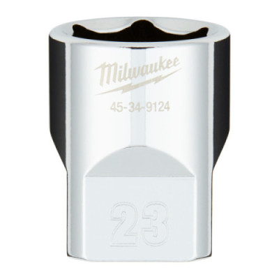 Nasadki chromowane ½″ - 1/2 Drive Socket Metric Standard - 23 mm