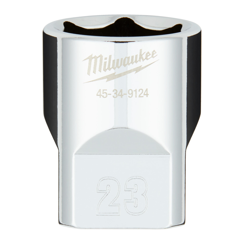 Nasadki chromowane ½″ - 1/2 Drive Socket Metric Standard - 23 mm