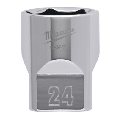 Nasadki chromowane ½″ - 1/2 Drive Socket Metric Standard - 24 mm