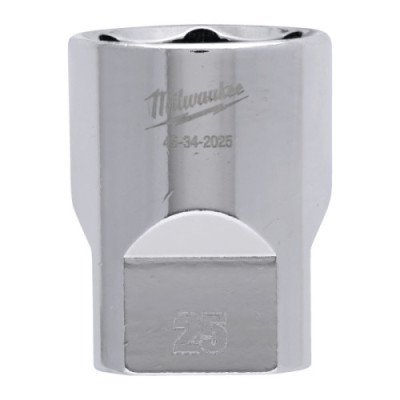 Nasadki chromowane ½″ - 1/2 Drive Socket Metric Standard - 25 mm