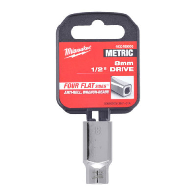 Nasadki chromowane ½″ - 1/2 Drive Socket Metric Standard - 8 mm