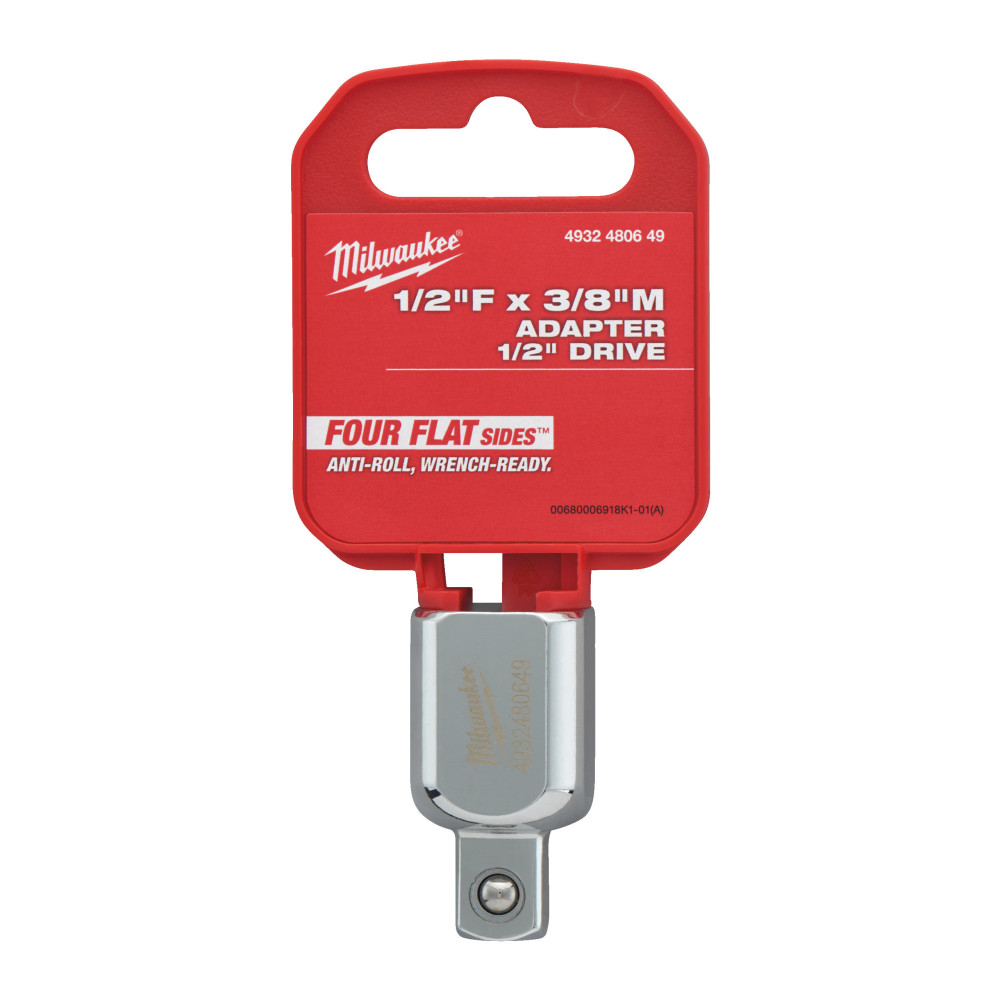 Adapter ½″ - 1/2" Drive 1/2"F x 3/8"M Adapter