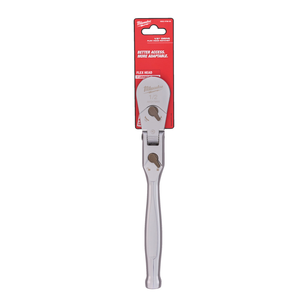 Grzechotka ½″ z ruchomą głowicą - 1/2" Drive Flex Head Ratchet