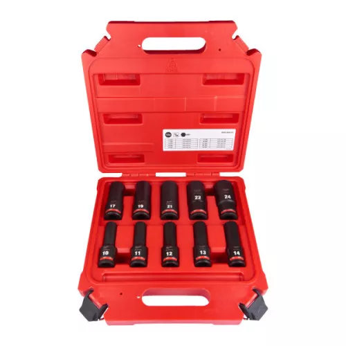 Zestaw nasadek udarowch SHOCKWAVE™ IMPACT DUTY STD ½"  - 1/2" impact socket set deep-10pc