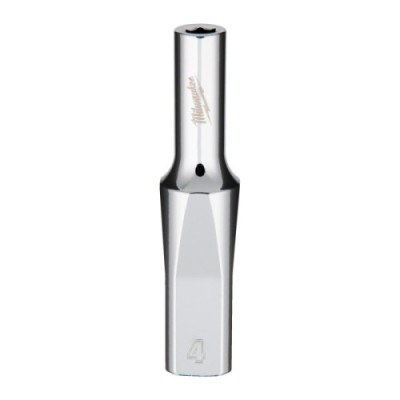 Nasadki chromowane ¼″ - 1/4 Drive Socket - Metric Deep - 4 mm