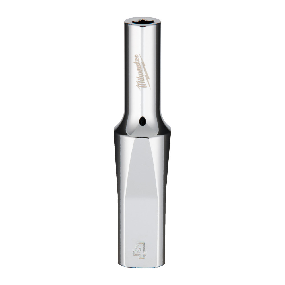 Nasadki chromowane ¼″ - 1/4 Drive Socket - Metric Deep - 4 mm