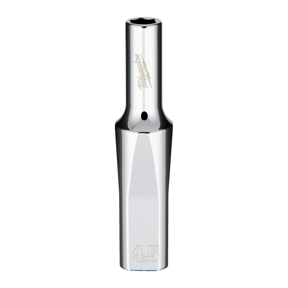 Nasadki chromowane ¼″ - 1/4 Drive Socket - Metric Deep - 4.5 mm