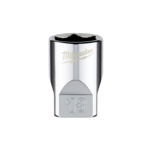 Nasadki chromowane ¼″ - 1/4 Drive Socket - Metric Standard - 13 mm