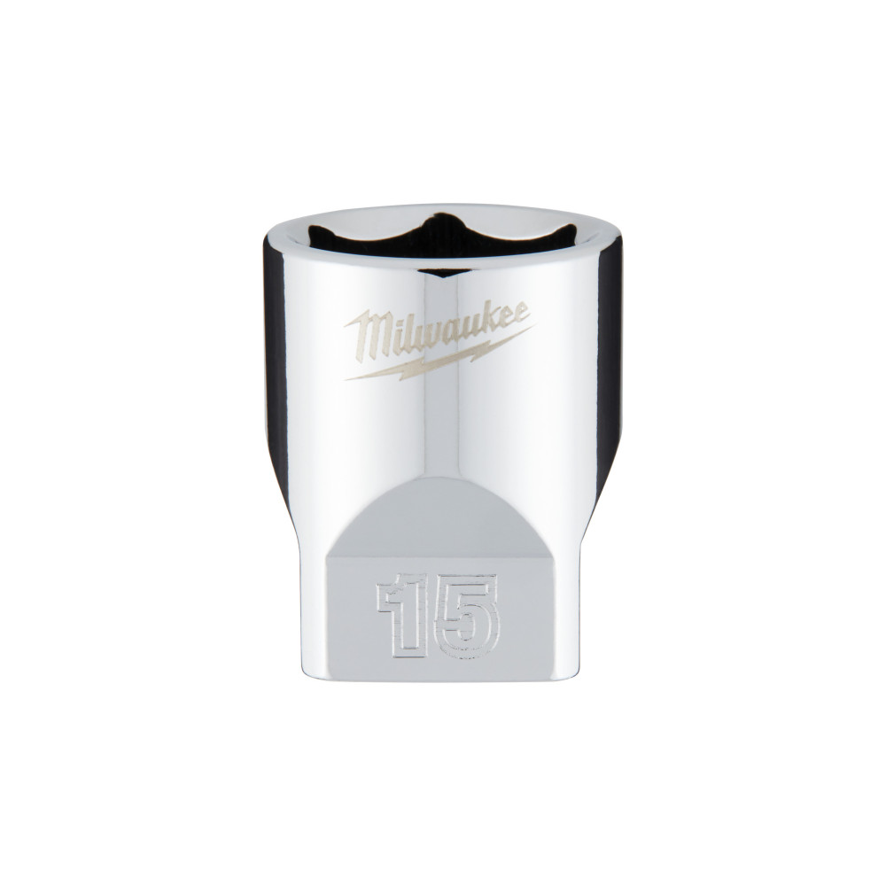 Nasadki chromowane ¼″ - 1/4 Drive Socket - Metric Standard - 15 mm