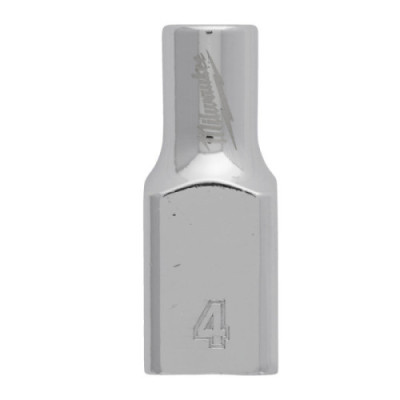 Nasadki chromowane ¼″ - 1/4 Drive Socket - Metric Standard - 4 mm