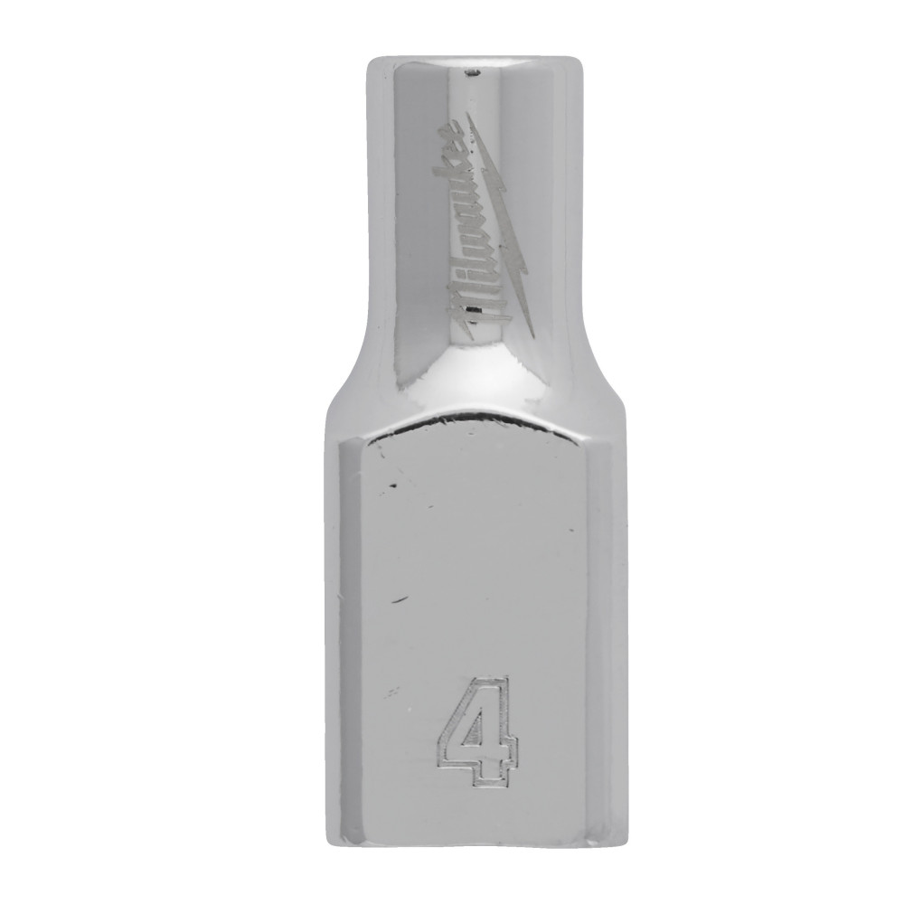 Nasadki chromowane ¼″ - 1/4 Drive Socket - Metric Standard - 4 mm