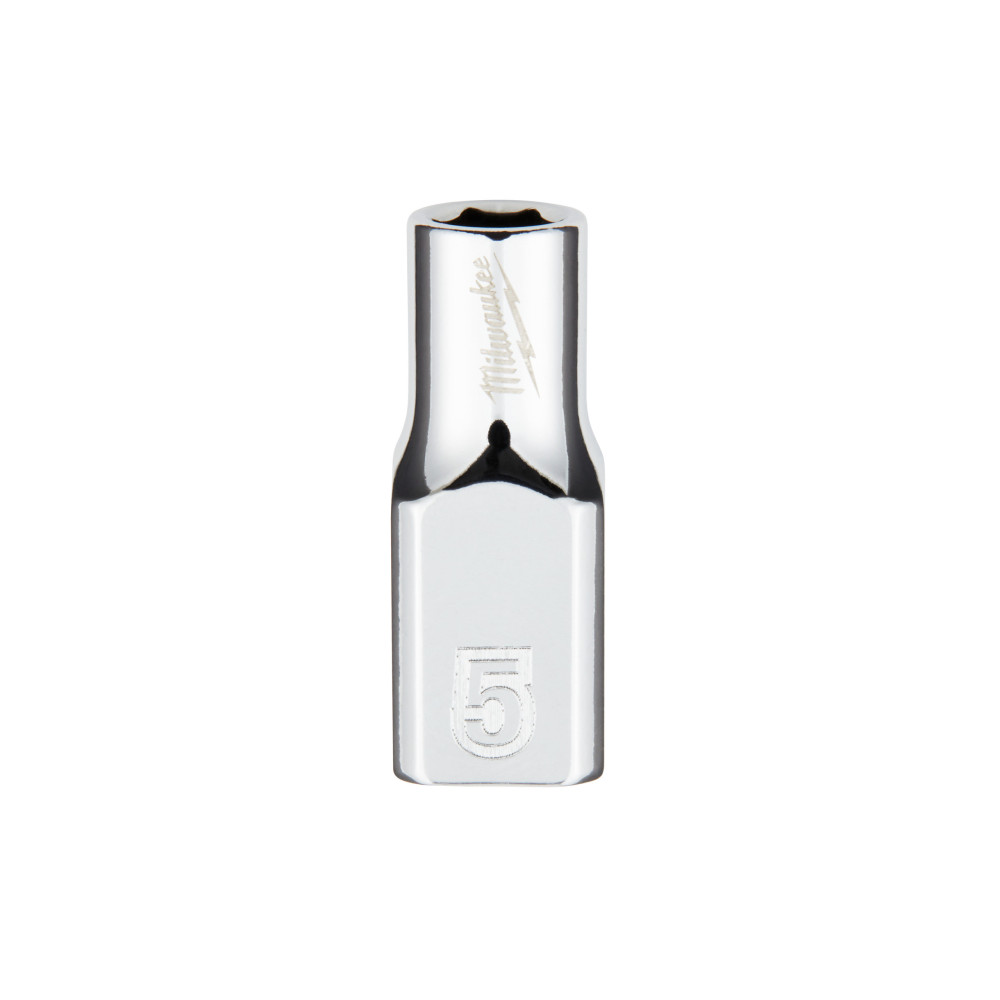 Nasadki chromowane ¼″ - 1/4 Drive Socket - Metric Standard - 5 mm