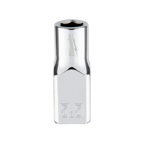 Nasadki chromowane ¼″ - 1/4 Drive Socket - Metric Standard - 5.5 mm