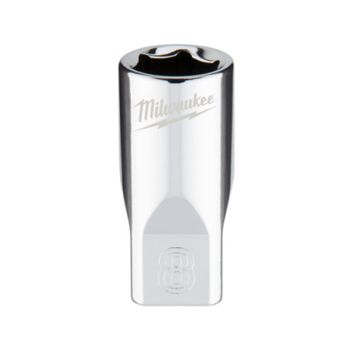 Nasadki chromowane ¼″ - 1/4 Drive Socket - Metric Standard - 8 mm