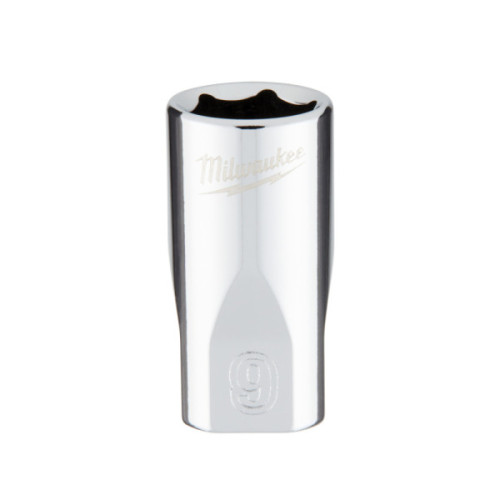 Nasadki chromowane ¼″ - 1/4 Drive Socket - Metric Standard - 9 mm