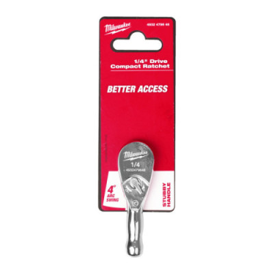 Grzechotka 1/4″ - 1/4" Drive Compact Ratchet