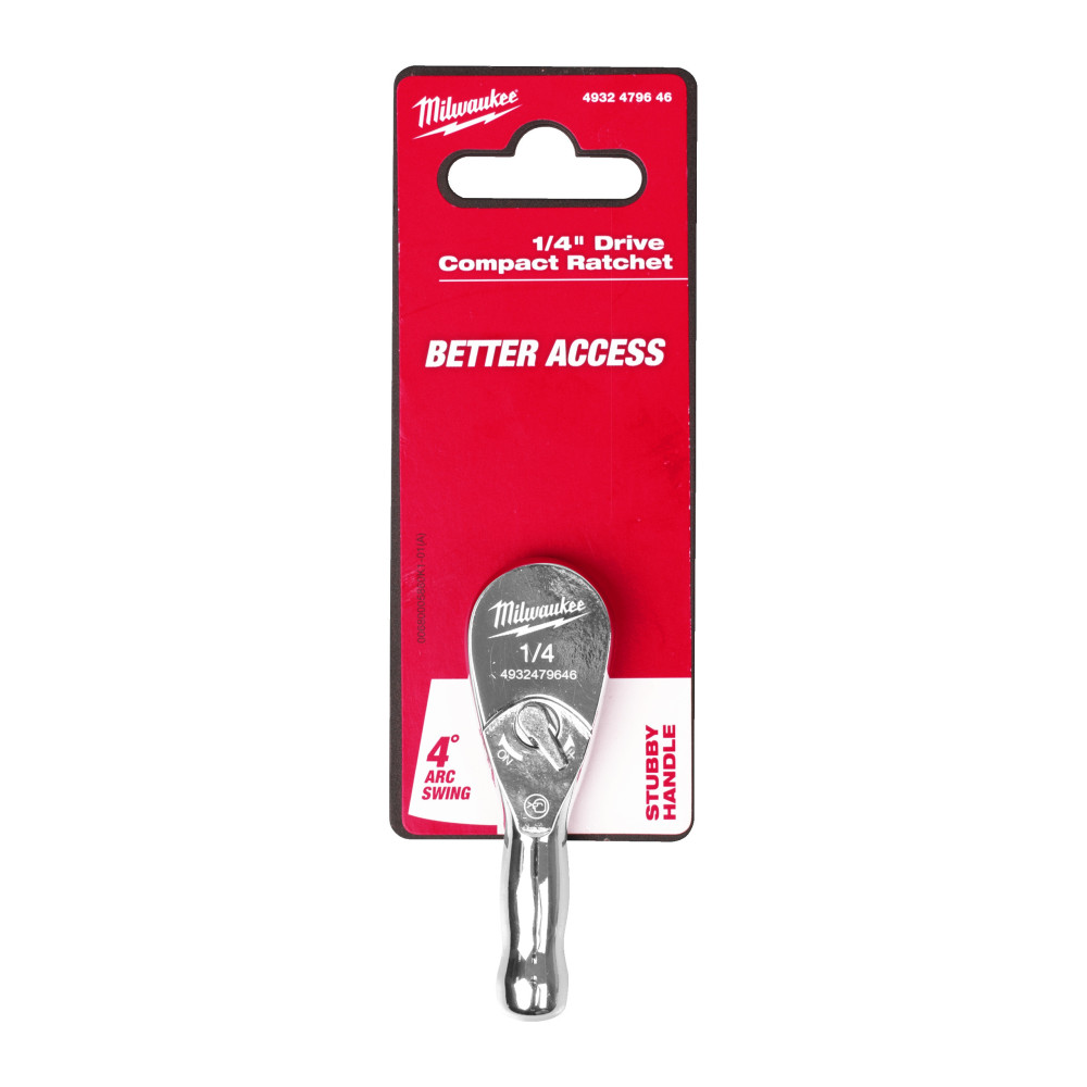 Grzechotka 1/4″ - 1/4" Drive Compact Ratchet