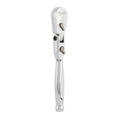 Grzechotka¼″ z ruchomą główką. - 1/4" Drive Flex Head Ratchet