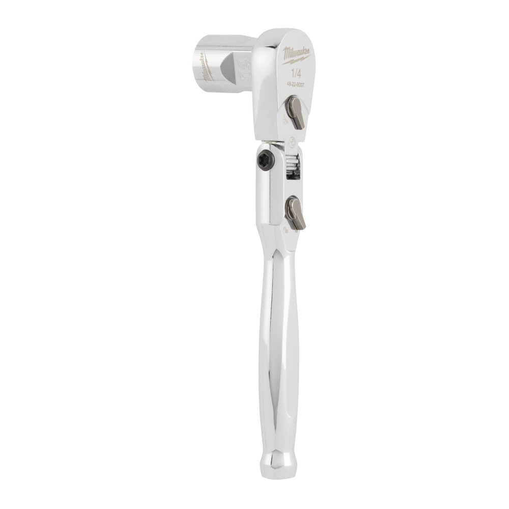 Grzechotka¼″ z ruchomą główką. - 1/4" Drive Flex Head Ratchet