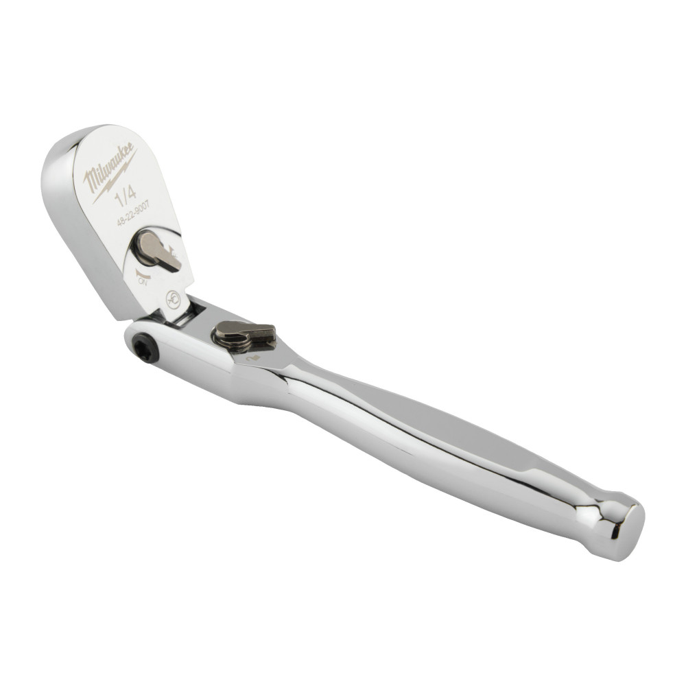 Grzechotka¼″ z ruchomą główką. - 1/4" Drive Flex Head Ratchet