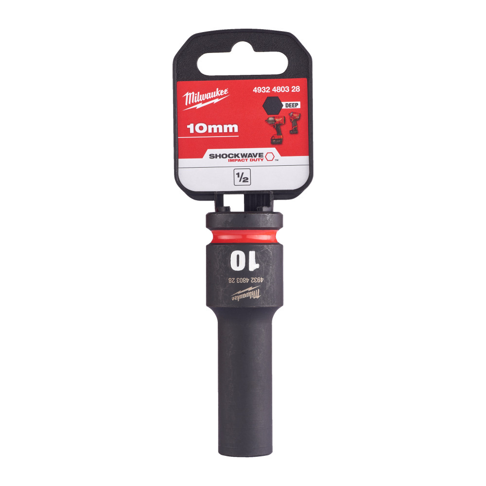 Nasadki Udarowe SHOCKWAVE™ IMPACT DUTY - 10 mm 1/2" impact socket deep - 1pc