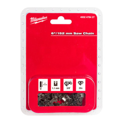 15 cm/ 6" saw chain 3/8" x 1.1 M12 FHS