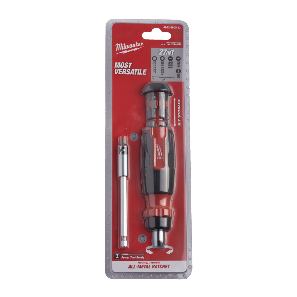 Uniwersalne wkrętaki z grzechotką - 27 in 1 Ratchet Multi-Bit Screwdriver