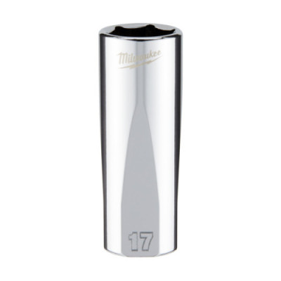 Nasadki chromowane ⅜ ″ - 3/8 Drive Socket - Metric Deep - 17 mm