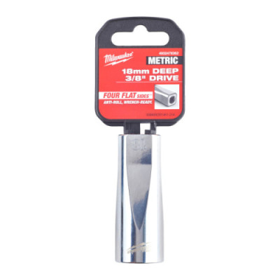 Nasadki chromowane ⅜ ″ - 3/8 Drive Socket - Metric Deep - 18 mm