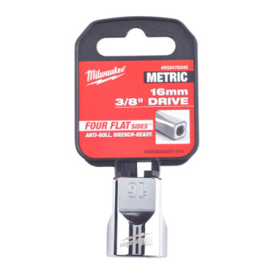 Nasadki chromowane ⅜ ″ - 3/8 Drive Socket - Metric Standard - 16 mm