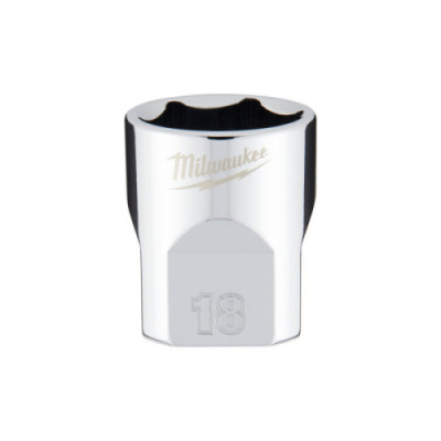Nasadki chromowane ⅜ ″ - 3/8 Drive Socket - Metric Standard - 18 mm