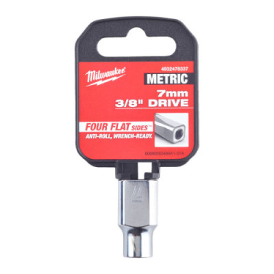 Nasadki chromowane ⅜ ″ - 3/8 Drive Socket - Metric Standard - 7 mm