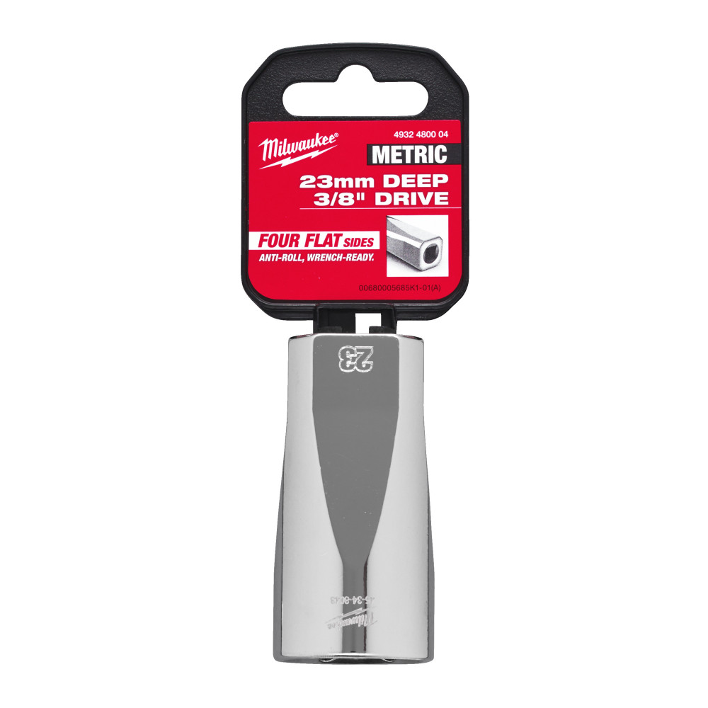 Nasadki chromowane ⅜ ″ - 3/8 Drive Socket Metric Deep - 23 mm