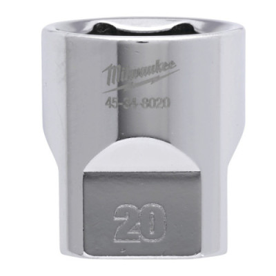 Nasadki chromowane ⅜ ″ - 3/8 Drive Socket Metric Standard - 20 mm