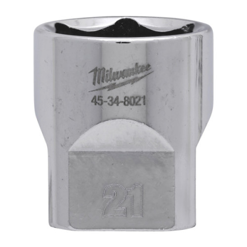 Nasadki chromowane ⅜ ″ - 3/8 Drive Socket Metric Standard - 21 mm