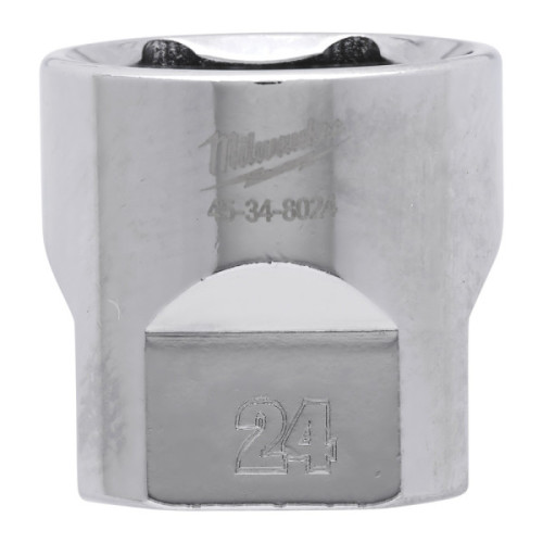 Nasadki chromowane ⅜ ″ - 3/8 Drive Socket Metric Standard - 24 mm