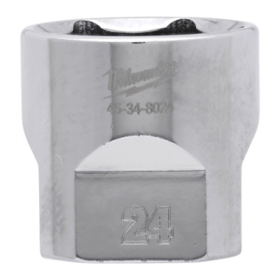 Nasadki chromowane ⅜ ″ - 3/8 Drive Socket Metric Standard - 24 mm