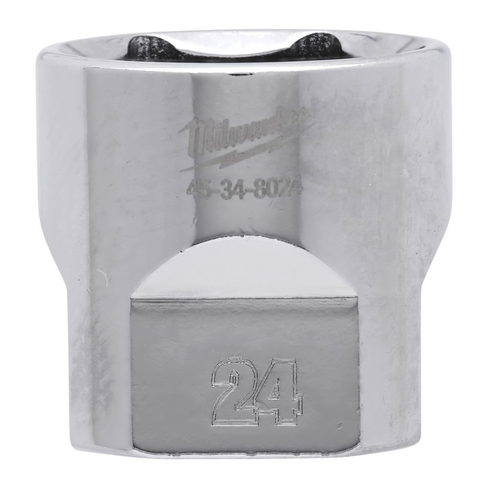 Nasadki chromowane ⅜ ″ - 3/8 Drive Socket Metric Standard - 24 mm