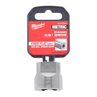 Nasadki chromowane ⅜ ″ - 3/8 Drive Socket Metric Standard - 24 mm