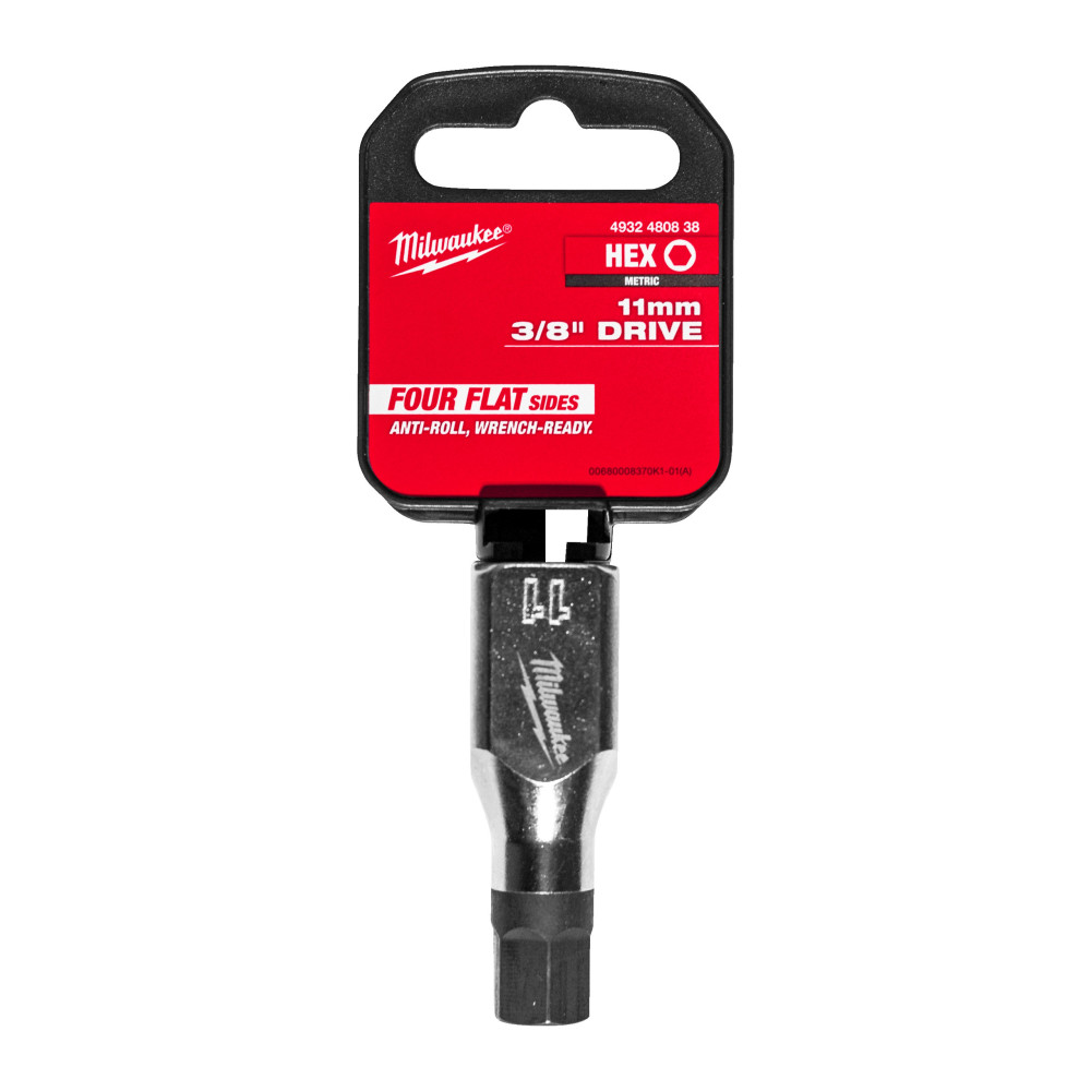3/8" Drive 11 mm Hex Bit Socket