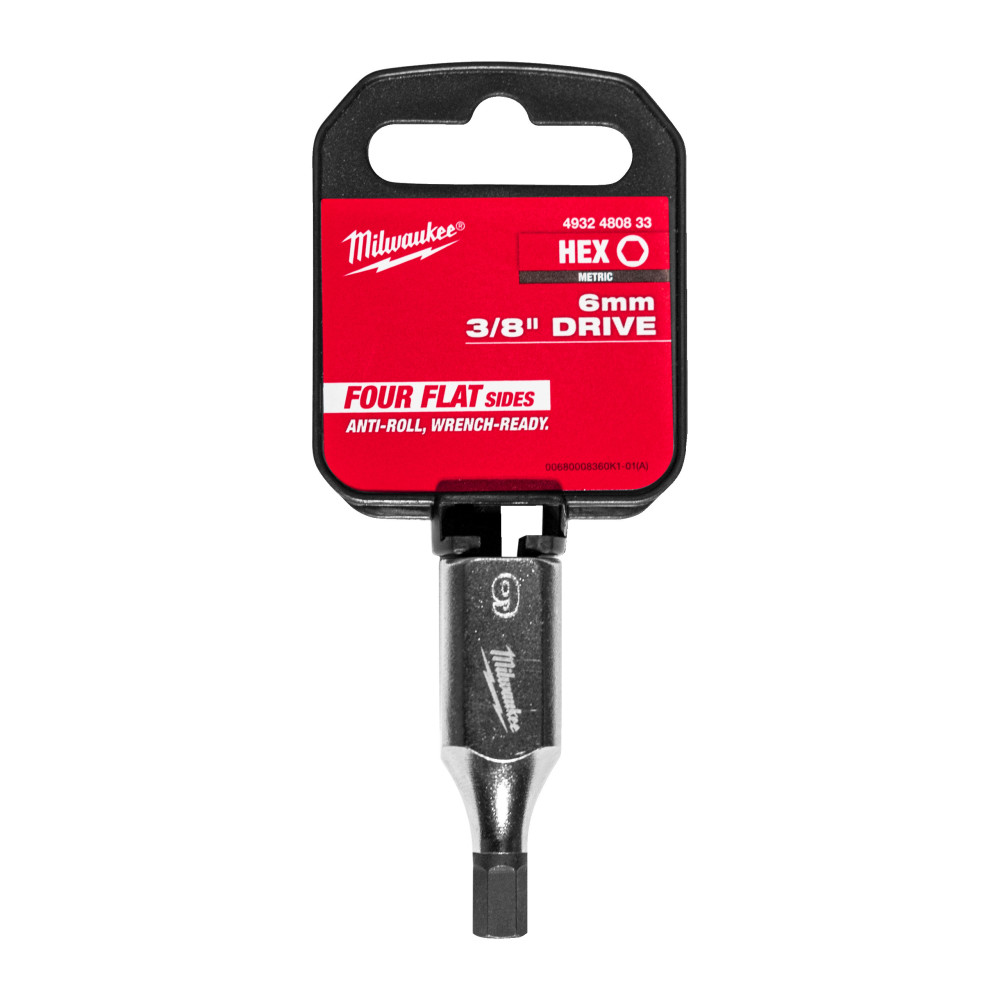 3/8" Drive 6 mm Hex Bit Socket