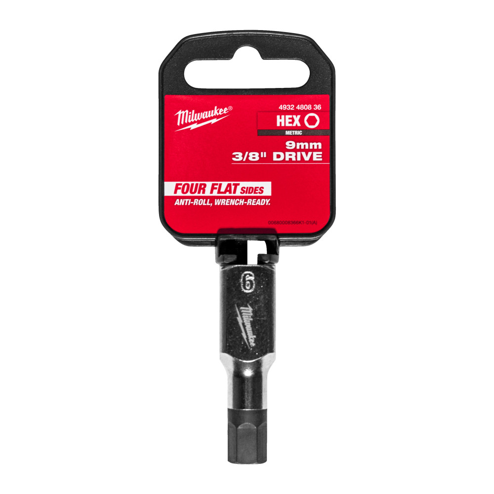 3/8" Drive 9 mm Hex Bit Socket