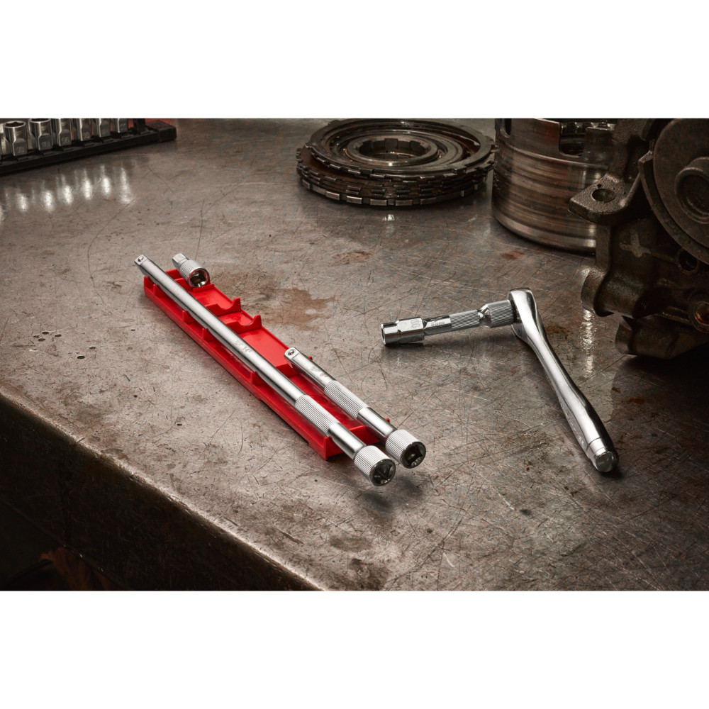Zestaw przedłużek⅜″  - 3/8" Drive Extension Set - 4 pc