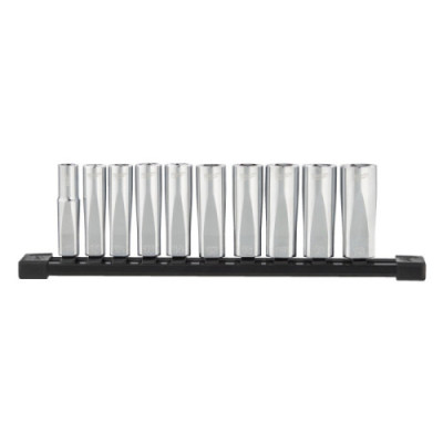 Zestawy nasadek ⅜″ - 3/8" Drive Metric Deep Chrome Sockets - 10 pc