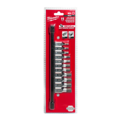 3/8" Drive Metric Hex Bit Socket Set - 11 pc