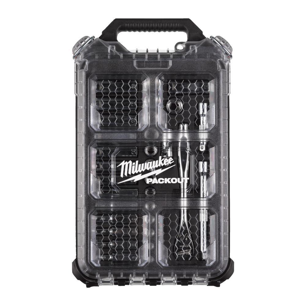 Zestawy nasadek  z grzechotką - 3/8" Metric 32 pc Ratchet & Socket PACKOUT Set