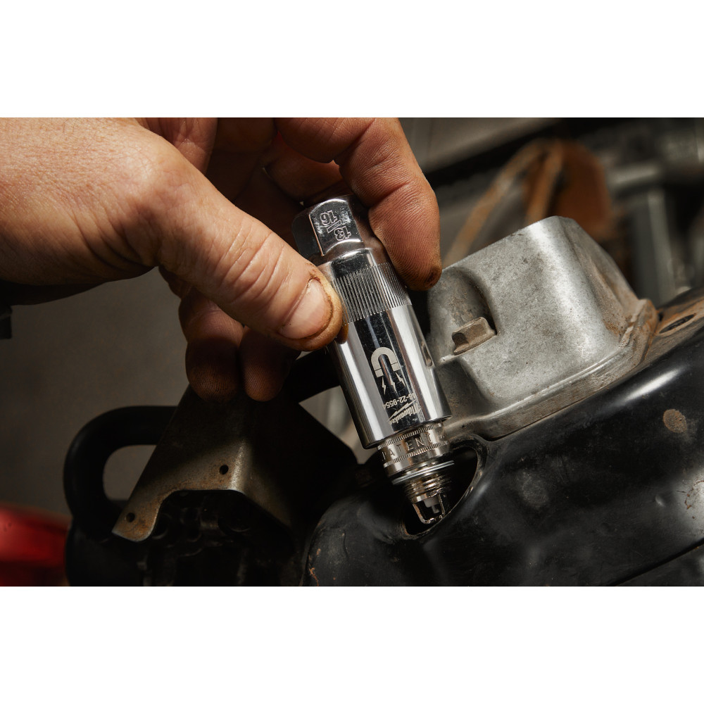 Magnetyczne nasadki ⅜″ do świec zapłonowych - 3/8” Drive 20.8MM Magnetic Spark Plug Socket