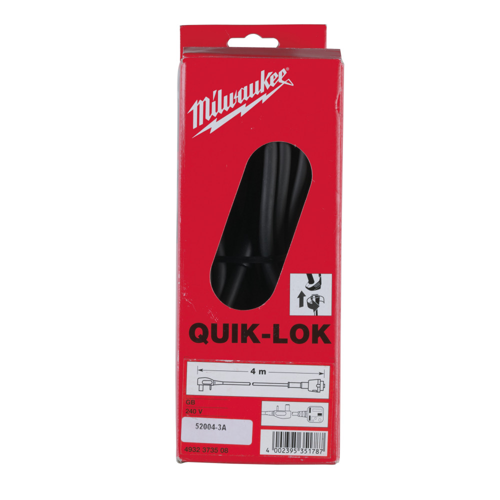Kable QUIK-LOK - 4 m GB 240 V - 1 pc